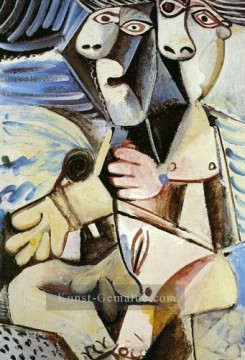  picasso - Etreinte II 1971 Kubismus Pablo Picasso